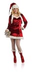 Disfraz Rubies Secret Wishes Santa's Helper Red Velour Plus - Venta Internacional.