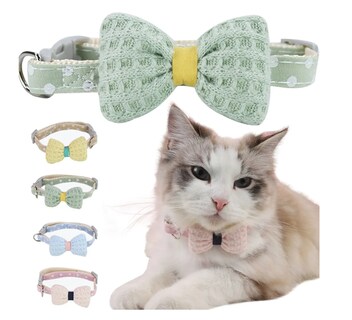 Foto 1 | Foto 1 | Xtellar Set De 4 Collares Con Moño Para Gato Y Perros Razas Pequeñas