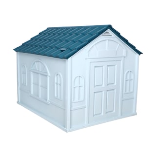Foto 6 | Foto 6 | Casa para Perro Grande Mascoamigo Azul Puerta Metálica
