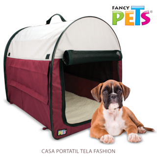 Foto 5 | Foto 5 | Casa Interior Portátil Fancy Pets FL8819 Vino para Perro y/o Gato Tamaño Grande