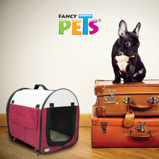 Foto 4 | Foto 4 | Casa Interior Portátil Fancy Pets FL8815 Vino para Perro y/o Gato Tamaño Chico