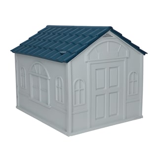 Foto 5 | Foto 5 | Casa para Perro Mediano/Chico Mascoamigo color Azul con Puerta Metálica 75.7x65x63 cm