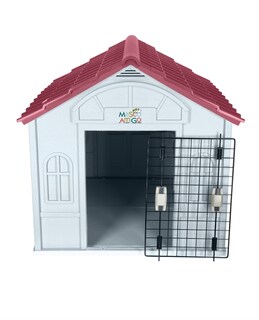 Foto 2 | Foto 2 | Casa para Perro Grande Mascoamigo Roja Puerta Metálica