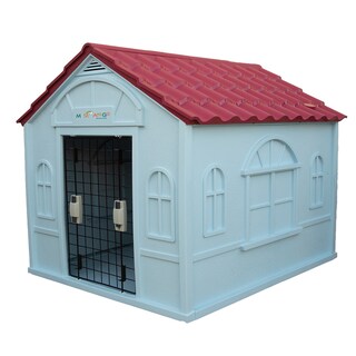 Foto 4 | Foto 4 | Casa para Perro Grande Mascoamigo Roja Puerta Metálica