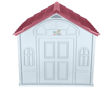Foto 7 | Foto 7 | Casa para Perro Grande Mascoamigo Roja Puerta Metálica