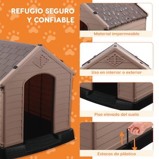 Foto 4 | Foto 4 | Casa para Perro Poli Pets Quebec Chica Café