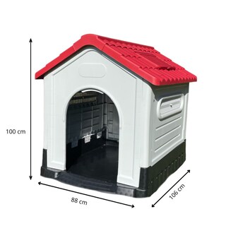 Foto 4 | Foto 4 | Casa Q Perron Grande para Exterior Resistente con Puerta para Perro