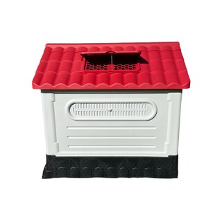 Foto 6 | Foto 6 | Casa Q Perron Grande para Exterior Resistente con Puerta para Perro