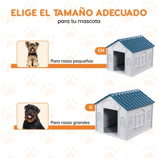 Foto 6 | Foto 6 | Casa para Mascotas Mediana Poli Pets London Azul