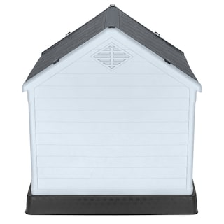 Foto 7 | Foto 7 | Casa Para Perro Mediano/chico Mascoamigo Color Gris Con Puerta Metálica 70x65x70 Cm