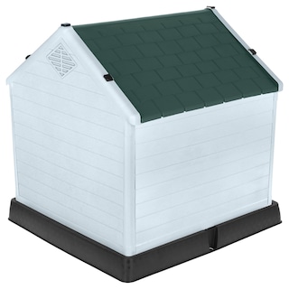 Foto 5 | Foto 5 | Casa Para Perro Mediano/chico Mascoamigo Color Verde Con Puerta Metálica 70x65x70 Cm