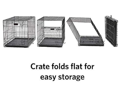 Foto 6 | Foto 6 | Kit Básico De Jaulas Para Perros Midwest Homes For Pets Icrate De 24 Pulgadas - Venta Internacional.