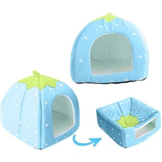 Foto 2 | Foto 2 | Dog House Huoguo, Pequeño Animal, De Invierno, Multifuncional, Azul - Venta Internacional.