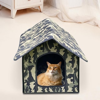 Foto 1 | Foto 1 | Casa Para Mascotas Impermeable Al Aire Libre, Refugio Para Gatos, Casa Para Perros - Venta Internacional.