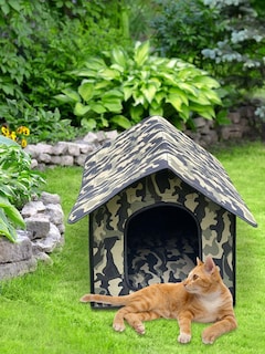 Foto 3 | Foto 3 | Casa Para Mascotas Impermeable Al Aire Libre, Refugio Para Gatos, Casa Para Perros - Venta Internacional.