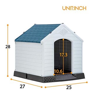 Foto 7 | Foto 7 | Caseta Para Mascotas Dog House Bestpet Para Interiores Y Exteriores, 70 Cm, Con Ventilación - Venta Internacional.