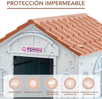 Foto 5 | Foto 5 | Casa Q Perron Termica Para Perro Raza Grande