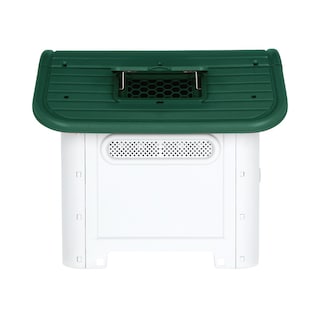 Foto 6 | Foto 6 | Casa para Perros Medianos - Chicos MascoAmigo Verde con Puerta Metálica-Térmica 74x47x66 cm