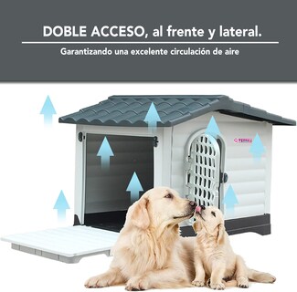 Foto 3 | Foto 3 | Casa Q Perron Para Perro Grande Color Gris