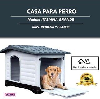Foto 5 | Foto 5 | Casa Q Perron Para Perro Grande Color Gris