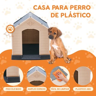 Foto 2 | Foto 2 | Casa para Perro Poli Pets Quebec Chica Color Gris