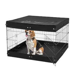 Foto 1 | Foto 1 | Parque Infantil Para Perros Vevor, 4 Paneles, 60 X 90 Cm, Metal Para Interiores Y Exteriores - Venta Internacional.