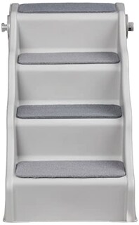Foto 2 | Foto 2 | Escalones Plegables Para Perros Y Gatos Amazon Basics, Color Gris - Venta Internacional.