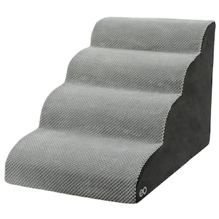 Foto 1 | Foto 1 | Language Escaleras Para Mascotas, 4 Niveles Eo Safe Imports Esi-14710-1 Gris