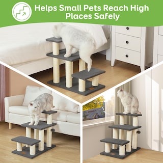 Foto 3 | Foto 3 | Rascador De Escaleras Para Mascotas Y Gatos Pawque Para Camas Altas, 150 Libras - Venta Internacional.