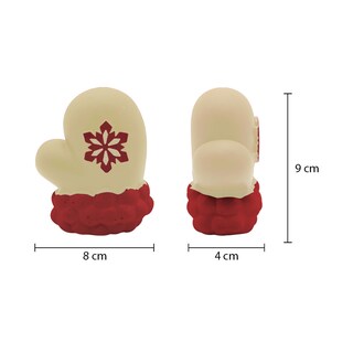Foto 2 | Foto 2 | Juguete para Mascotas Diseño de Guantes Navideños Chillones 4 Piezas de Vinil Resistentes