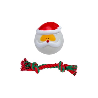 Foto 1 | Foto 1 | Juguete Navideño Chillón Muñeco de Nieve con Cuerda Algodón Suave Resistente color Rojo