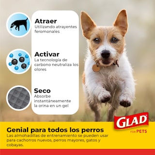 Foto 5 | Foto 5 | Tapete Entrenador para Perro Glad 133-11-781907 color Negro 30 Piezas