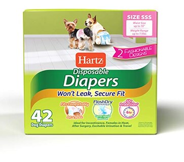 Foto 1 | Foto 1 | Pañales Desechables Para Perros Hartz Sss Con Gel Flashdry, 42 Unidades - Venta Internacional.
