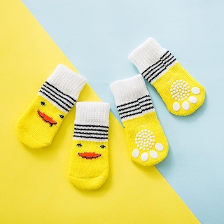 Foto 4 | Foto 4 | Calcetines Antideslizantes Con Estampado De Dibujos Animados De Gatos Huoguo De Pet Supplies - Venta Internacional.