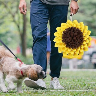 Foto 2 | Foto 2 | Almohadilla De Entrenamiento Para Cachorros Con Forma De Girasol Huoguo Para Perros - Venta Internacional.