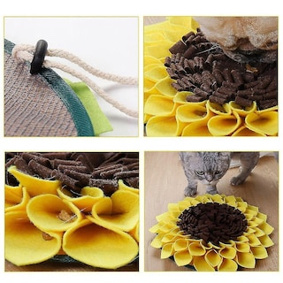 Foto 4 | Foto 4 | Almohadilla De Entrenamiento Para Cachorros Con Forma De Girasol Huoguo Para Perros - Venta Internacional.