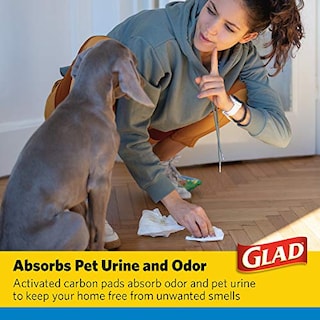 Foto 7 | Foto 7 | Almohadillas De Adiestramiento Para Cachorros Glad For Pets, Color Negro, 150 Unidades - Venta Internacional.