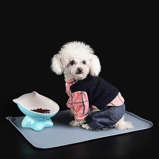 Foto 2 | Foto 2 | Alfombrilla De Comida Para Mascotas Para Gatos, Impermeable Y Lavable - Venta Internacional.
