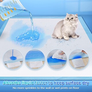 Foto 5 | Foto 5 | Almohadillas Para Orinar Para Perros Gimars Xxl, Gruesas, 6 Capas, Ultra Absorbentes - Venta Internacional.