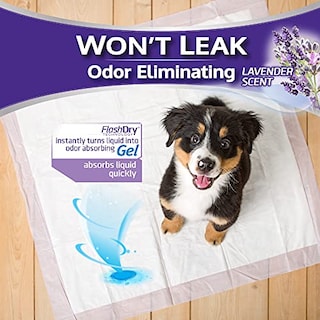 Foto 3 | Foto 3 | Almohadillas Para Perros Hartz Home Protection Que Eliminan Olores, 100 Unidades - Venta Internacional.