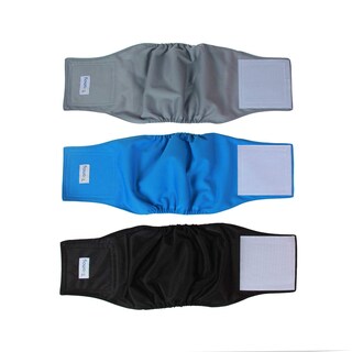 Foto 1 | Foto 1 | Pañales Reutilizables Teamoy Para Perros Machos, Paquete De 3 - Venta Internacional.