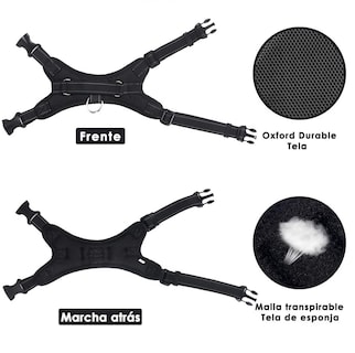 Foto 2 | Foto 2 | Arnés para Perro Talla Xl Antideslizante Negro