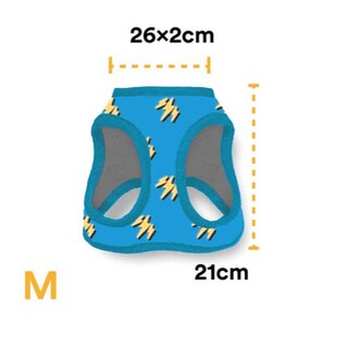 Foto 3 | Foto 3 | Pechera para Perro Jack Pet con Diseños Divertidos Full Print de Fácil Transpiración y Muy Cómoda color Celeste Talla M