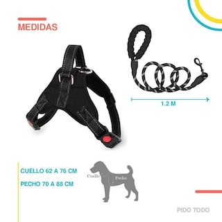 Foto 2 | Foto 2 | Pechera Poli Pets con Correa Talla L 62 cm