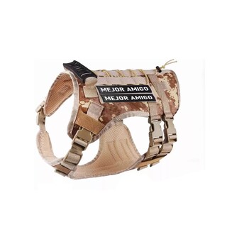 Foto 1 | Foto 1 | Pechera Arnés de Seguridad para Perro Camuflaje M Eo Safe Imports Esi-11567 Marrón
