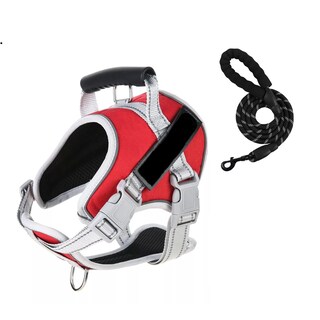 Foto 1 | Foto 1 | Pechera  Para Perro Arnes Chaleco Reflectante Con Correas Eo Safe Imports Esi-12195 Rojo