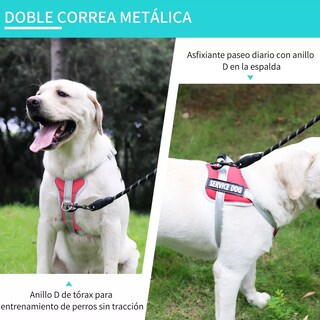 Foto 2 | Foto 2 | Pechera  Para Perro Arnes Chaleco Reflectante Con Correas Eo Safe Imports Esi-12195 Rojo