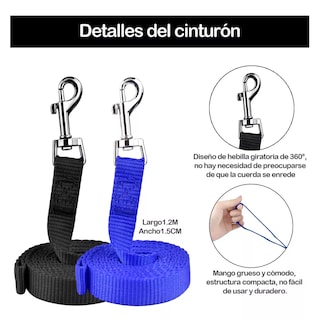 Foto 3 | Foto 3 | Set 2 Pechera Arnés Y Correa Para Perros Y Gatos Eo Safe Imports Esi-12199 Multicolor