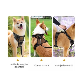 Foto 3 | Foto 3 | Pechera Arnés Regulable Con Bandas Reflectivas S Eo Safe Imports Esi-12842 Multicolor para Perro