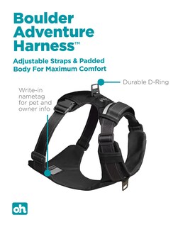 Foto 2 | Foto 2 | Arnés Para Perros Outward Hound Boulder Adventure, Negro, Grande - Venta Internacional.